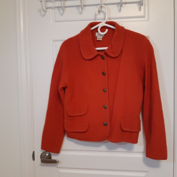 Vintage Jeremy Scott Braemar 100% wool orange blazer - Picture 10 of 10